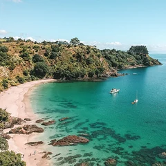 A cove on the New Zealand coast
